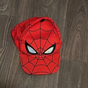 Spiderman Hat with Reflective Eyes